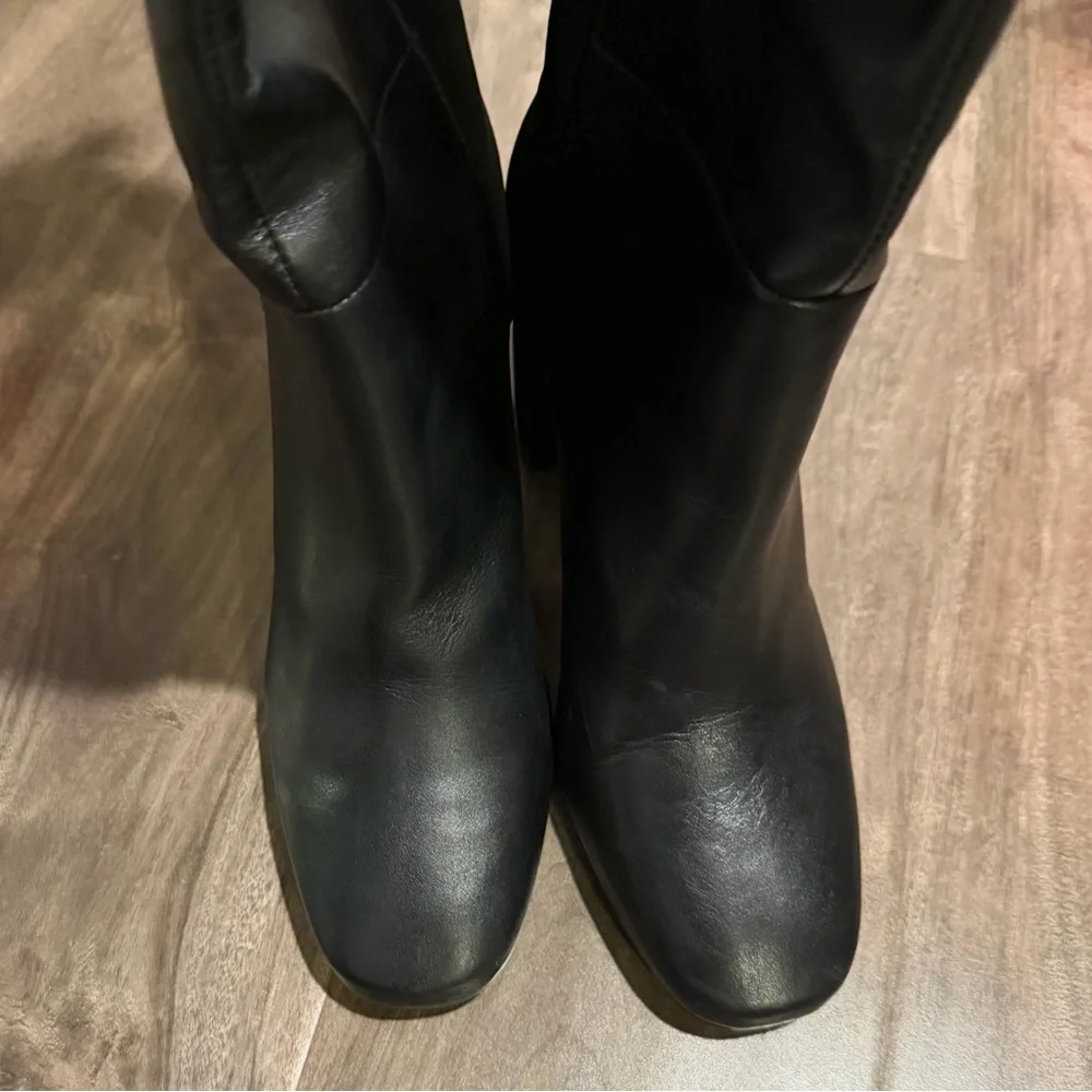 Sleek Black Over the Knee Boots